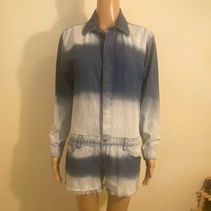 Women’s Lite Romper Long Sleeve Tie Dyed